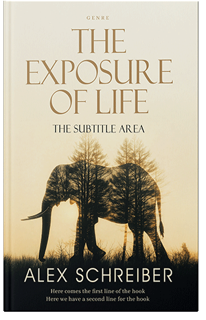 Premade Book Cover Log Cabin