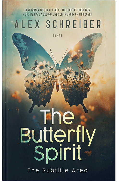 Front view of Premade Surreal Book Cover - Sapling