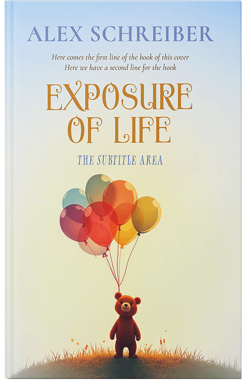 Front view of Premade Children's Book Cover - Kidnapper