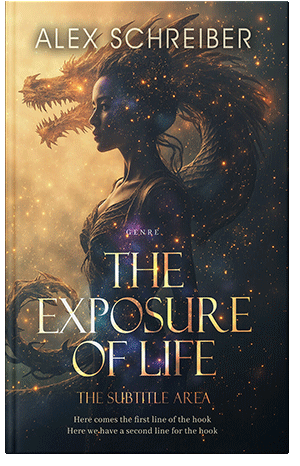 Premade Book Cover Harvest Gold