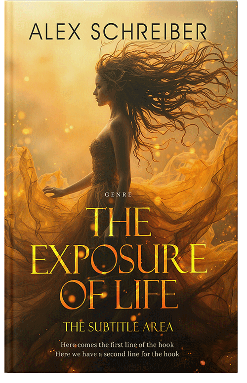 Front view of Premade Fantasy Book Cover - Jacko Bean