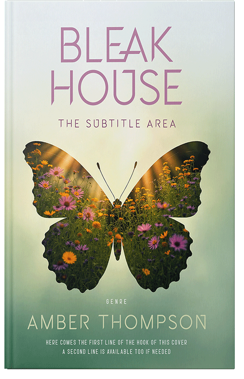 Front view of Premade Fantasy Book Cover - Moon Mist