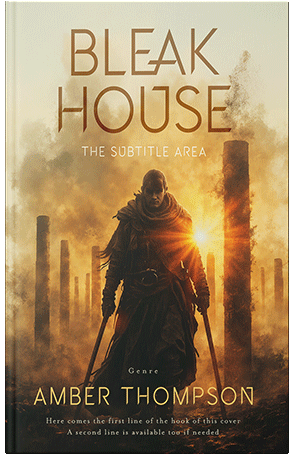 Premade Book Cover Tussock