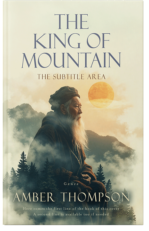 Front view of Premade Fantasy Book Cover - Outer Space