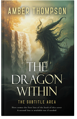 Pre Made Book Cover Brandy