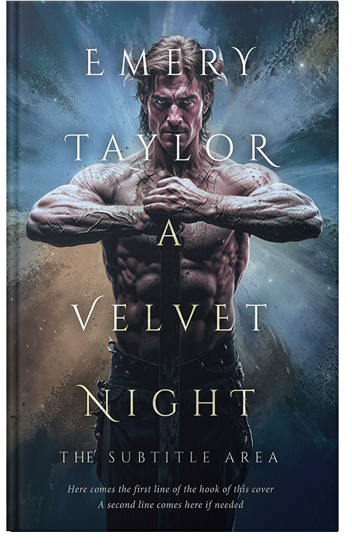 Front view of Premade Fantasy Book Cover - Charade