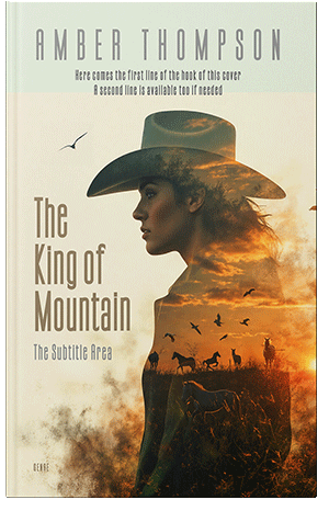 Pre Made Book Cover Lisbon Brown