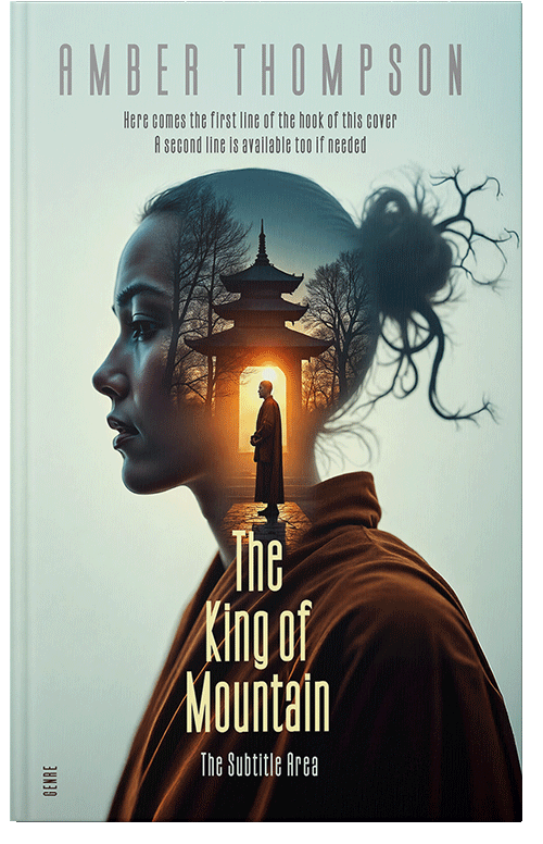 Front view of Premade Nature Book Cover - Tasman