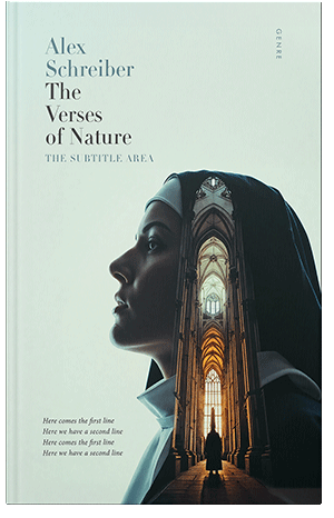 Pre Made Book Cover Harp