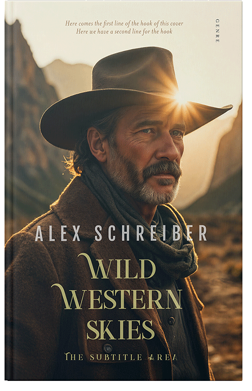 Front view of Premade Action & Adventure Book Cover - Dune