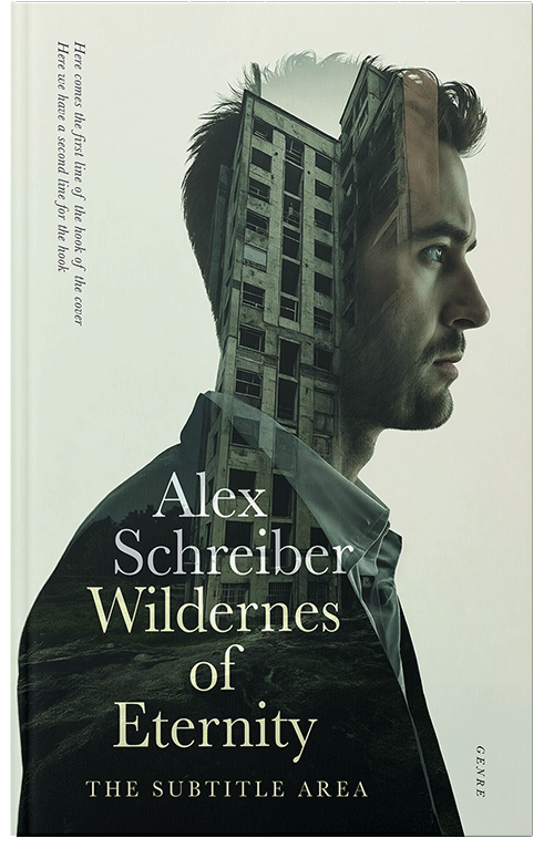 Front view of Premade Mystery & Thriller & Suspense Book Cover - Heavy Metal