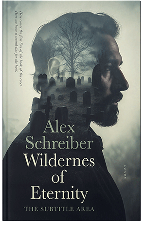 Pre Made Book Cover Moon Mist