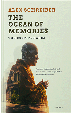 Pre Made Book Cover Oil