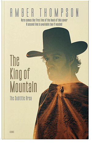 Pre Made Book Cover Fall Green