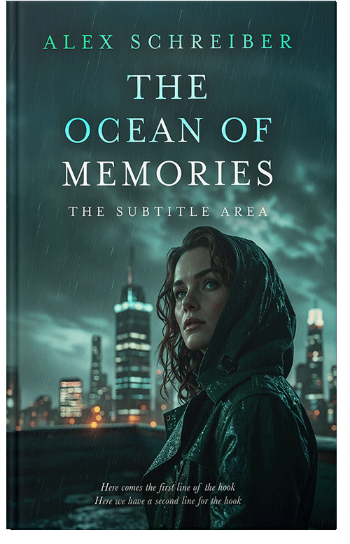 Front view of Premade Mystery & Thriller & Suspense Book Cover - Firefly