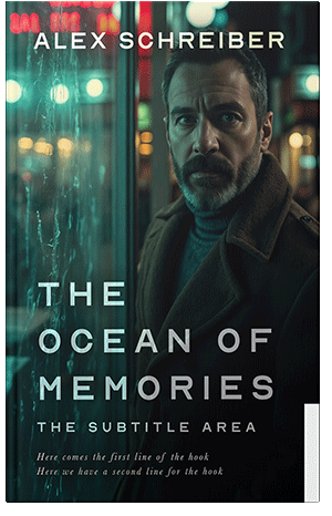 Pre Made Book Cover Aztec