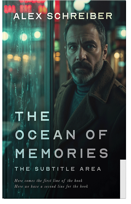 Front view of Premade Mystery & Thriller & Suspense Book Cover - Aztec