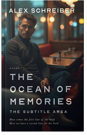 Pre Made Book Cover Shark