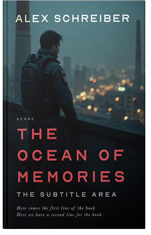 Front view of Premade Mystery & Thriller & Suspense Book Cover - Bunker