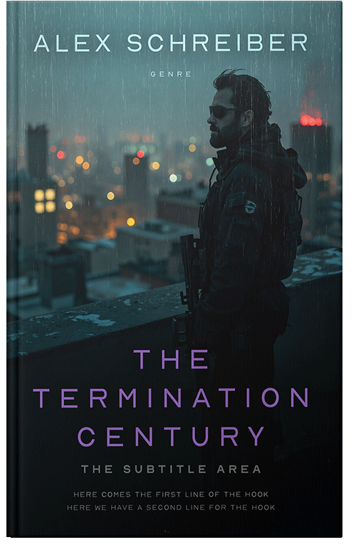 Front view of Premade Mystery & Thriller & Suspense Book Cover - Bunker