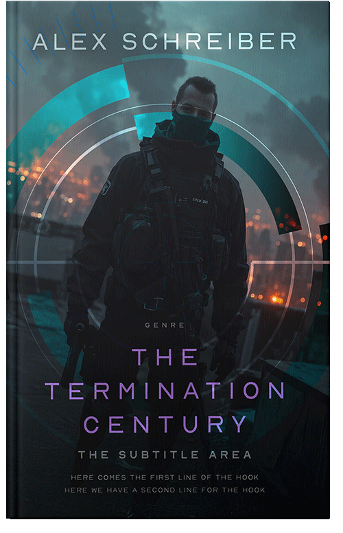 Front view of Premade Science Fiction Book Cover - Bunker