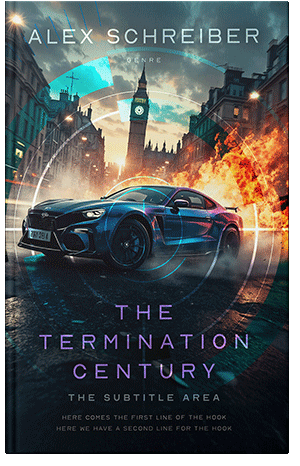 Premade Book Cover Tan