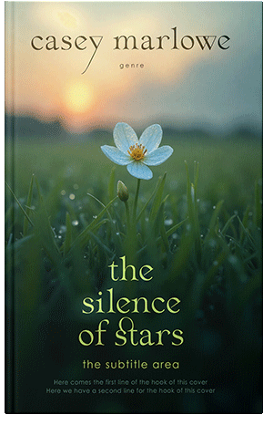 Pre Made Book Cover Sapling