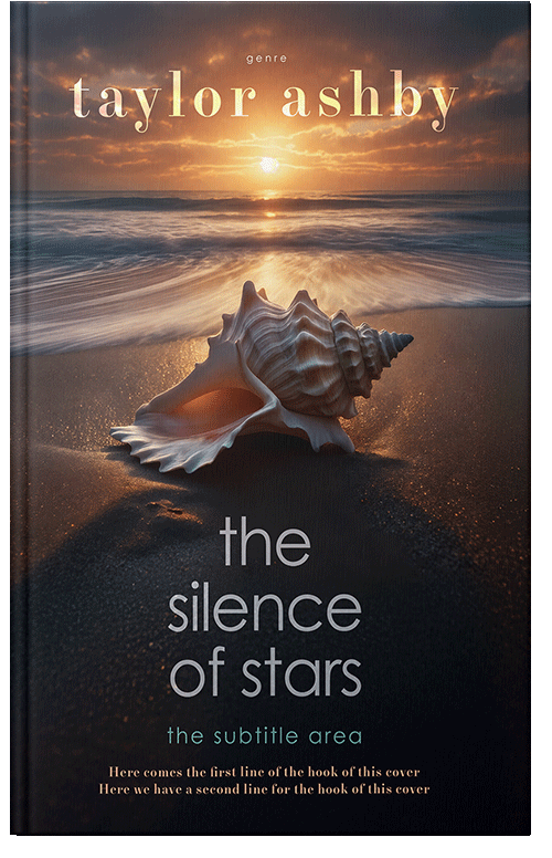 Front view of Premade Nature Book Cover - Thunder