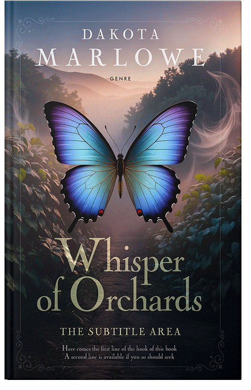 Front view of Premade Children's Book Cover - Shark