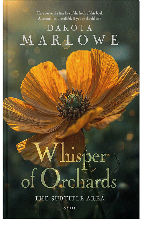 Front view of Premade Nature Book Cover - Rangitoto