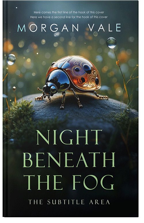 Front view of Premade Surreal Book Cover - Bunker