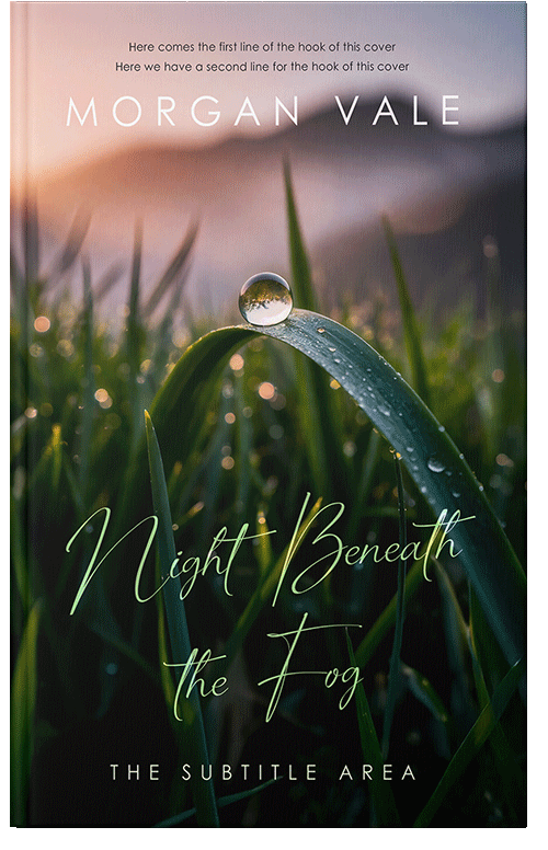 Front view of Premade Nature Book Cover - Rodeo Dust