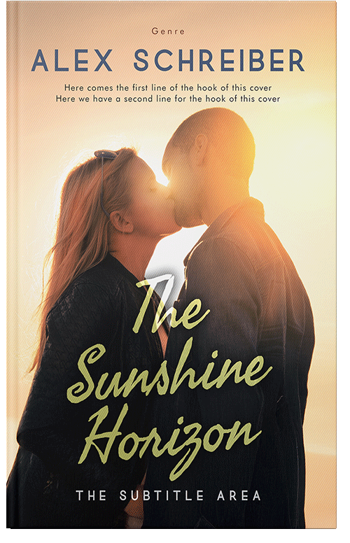 Front view of Premade Romance Book Cover - Woodsmoke