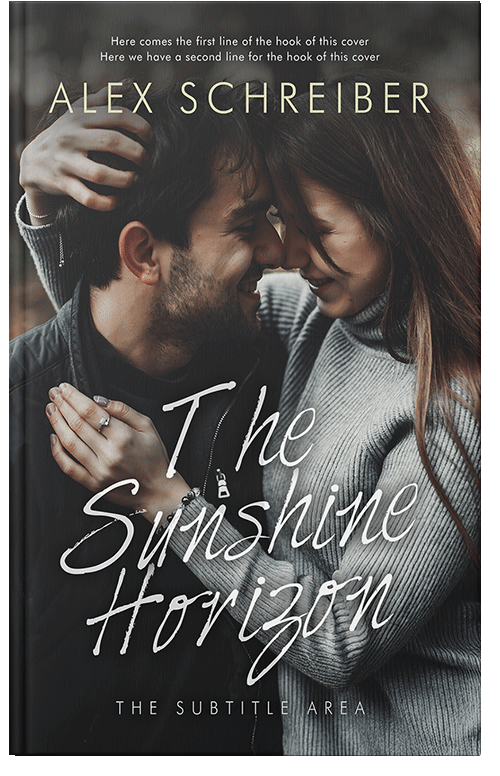 Front view of Premade Romance Book Cover - Dune