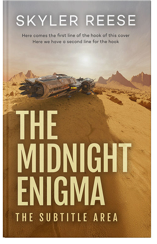 Front view of Kumera #33838 - Premade Science Fiction Book Cover