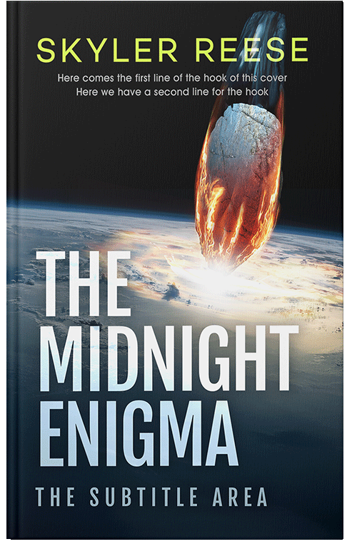 Front view of Premade Apocalyptica Book Cover - Mirage