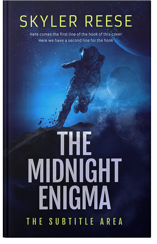 Front view of Premade Science Fiction Book Cover - Black Pearl