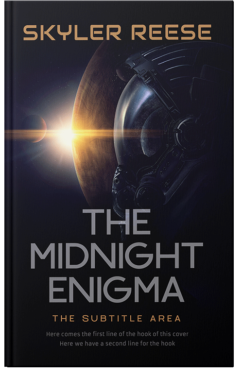 Front view of Premade Science Fiction Book Cover - Cinder