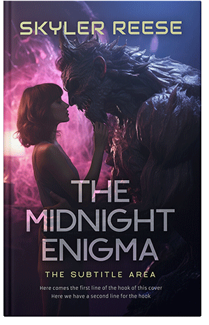 Premade Book Cover Viola