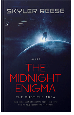 Pre Made Book Cover Black Pearl