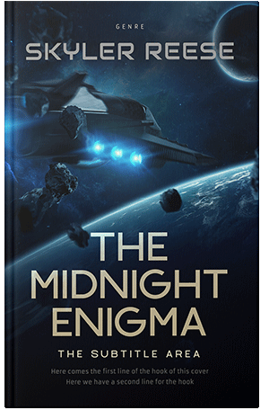 Pre Made Book Cover Black Pearl