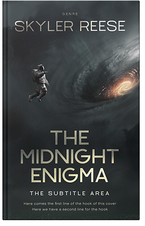 Pre Made Book Cover Outer Space