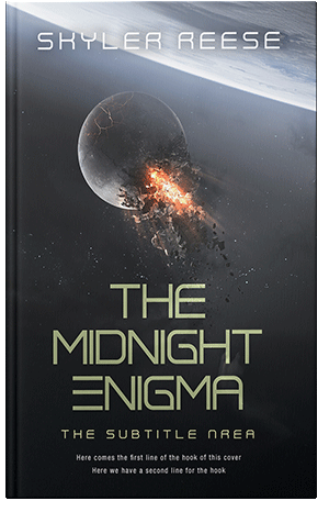 Pre Made Book Cover Shark