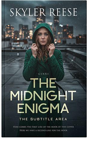 Pre Made Book Cover Outer Space