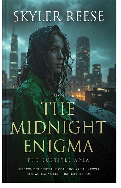 Front view of Premade Mystery & Thriller & Suspense Book Cover - Aztec