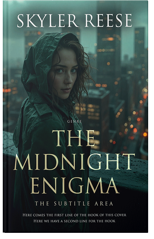 Front view of Premade Mystery & Thriller & Suspense Book Cover - Aztec