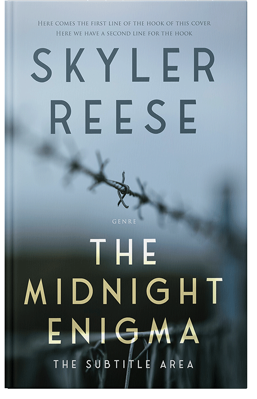 Front view of Premade Mystery & Thriller & Suspense Book Cover - Casper