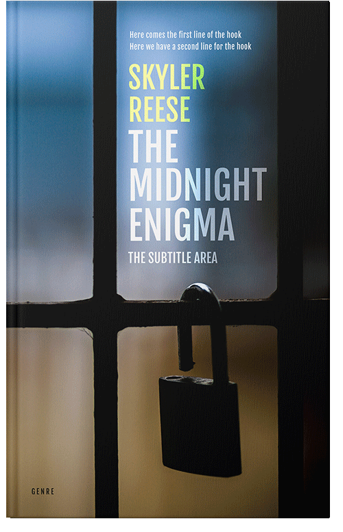 Front view of Premade Mystery & Thriller & Suspense Book Cover - Mirage