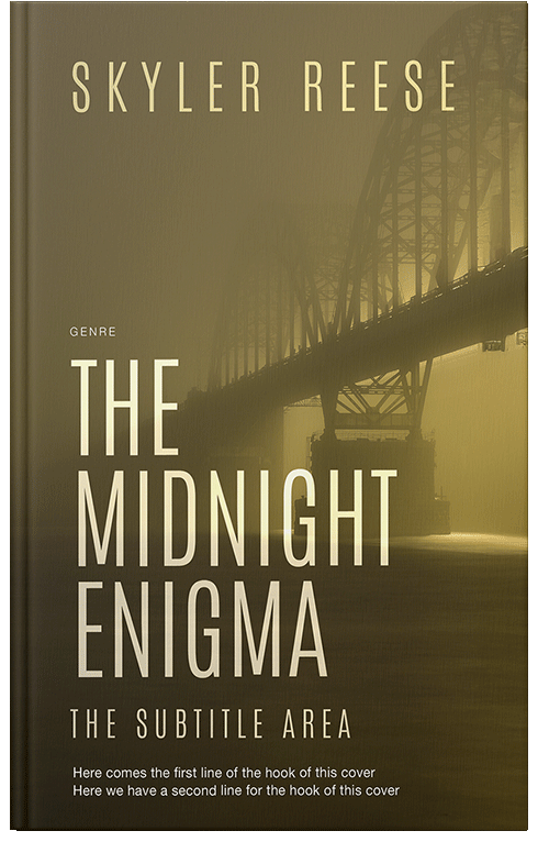 Front view of Premade Mystery & Thriller & Suspense Book Cover - Irish Coffee