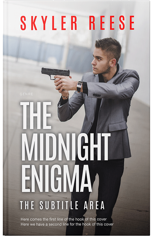 Front view of Premade Mystery & Thriller & Suspense Book Cover - Cloud